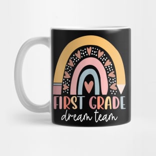 First Grade Dream Team Teacher Kids Back To School Mug